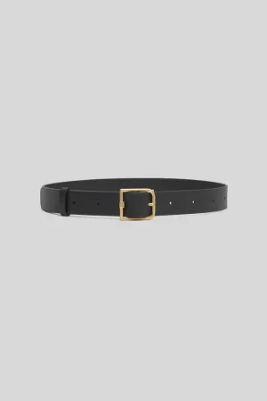 Addison Belt Black With Gold