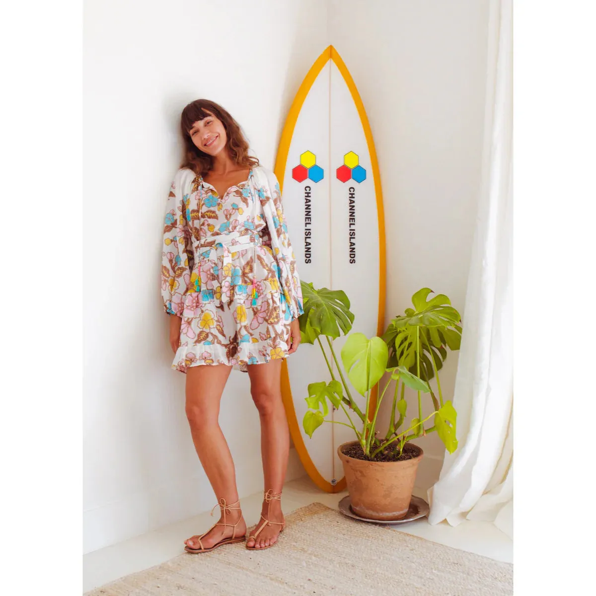 BELL~ Gwenyth mini dress with belt
