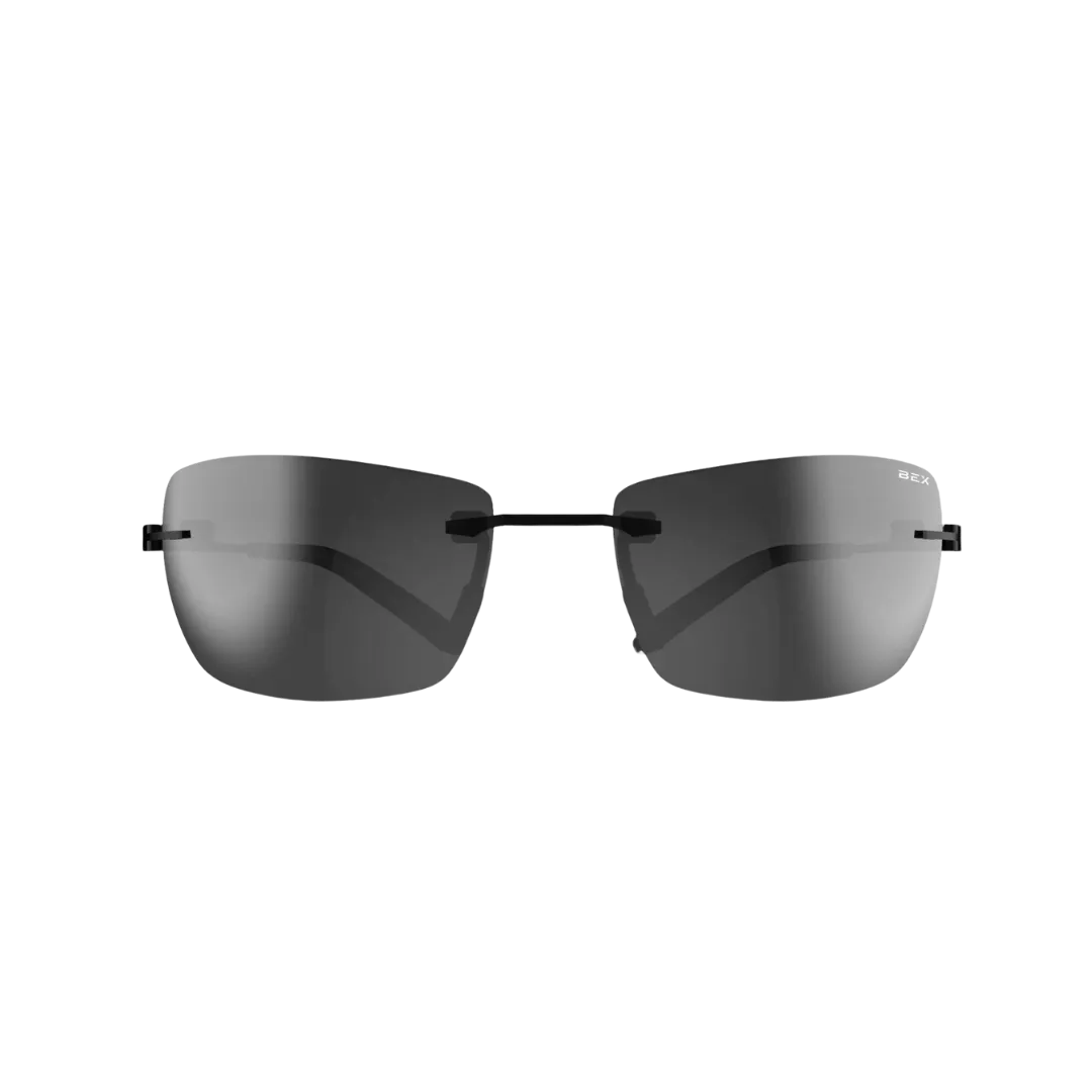 Bex Fynnland Xl Black Gray Silver Glasses