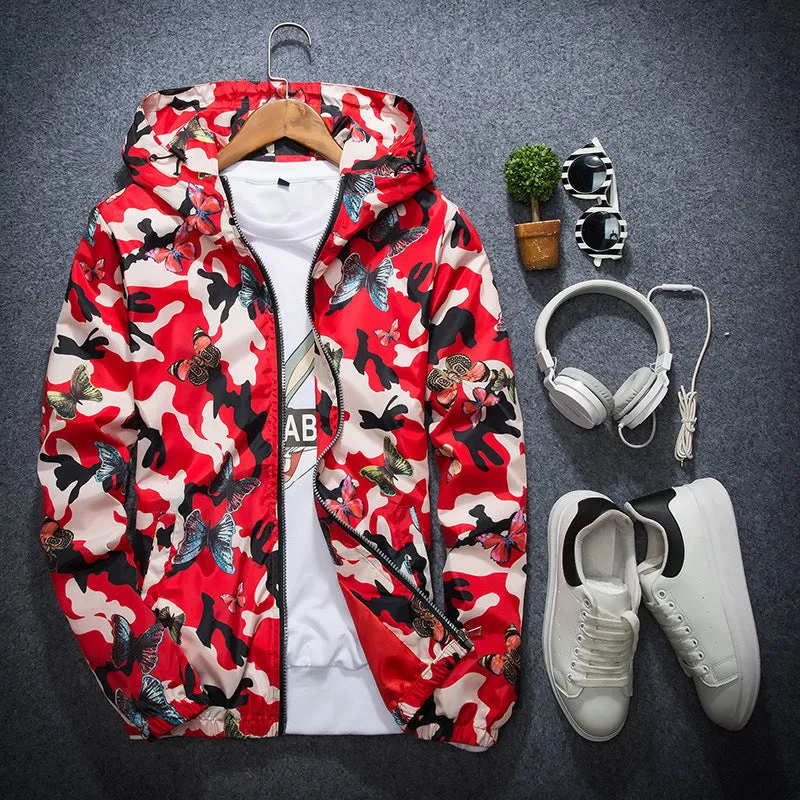 Camouflage Windbreaker