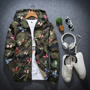 Camouflage Windbreaker
