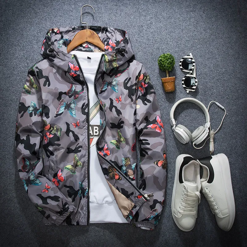 Camouflage Windbreaker