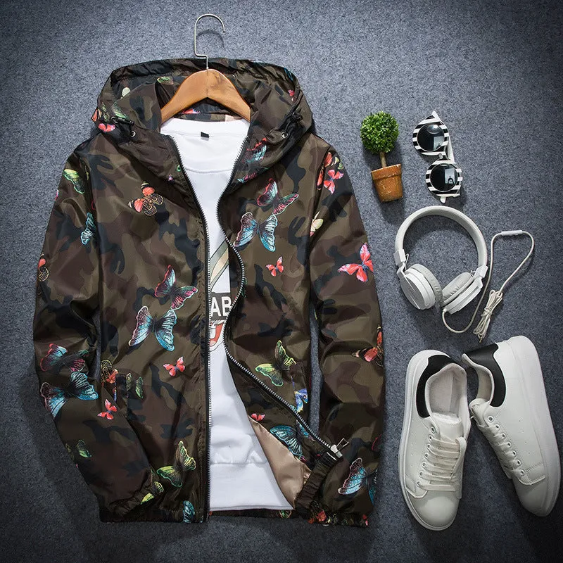 Camouflage Windbreaker