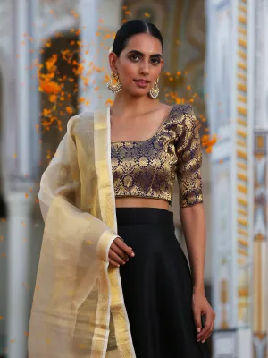 Cleopatra Brocade Blouse