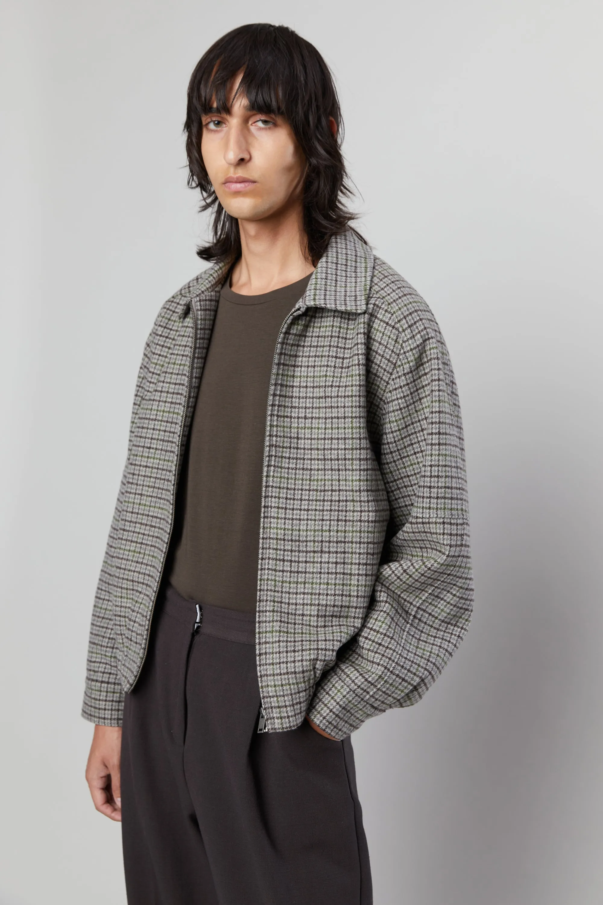 COLLARED SHORT JACKET
