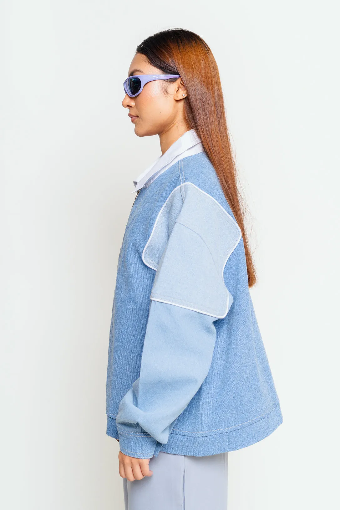 Denim Play Oversized Jacket