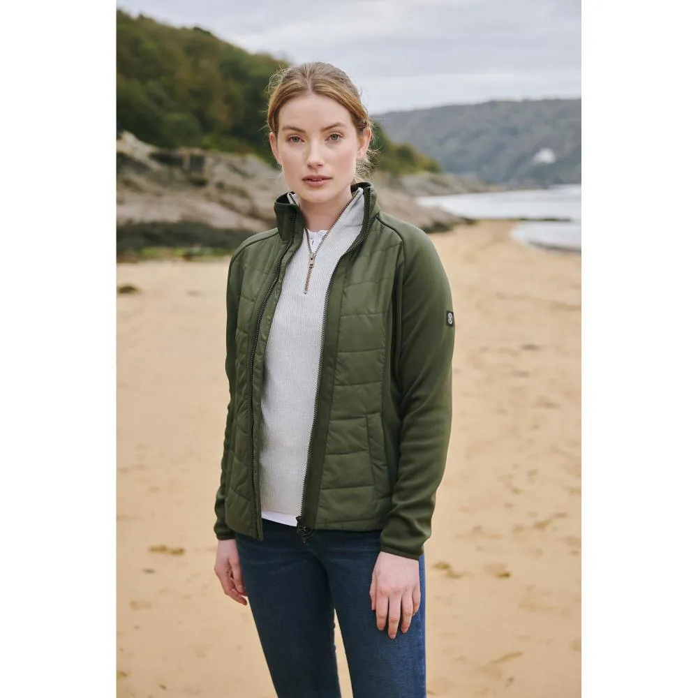 Dubarry Emerald Hybrid Ladies Primaloft Jacket - Pesto