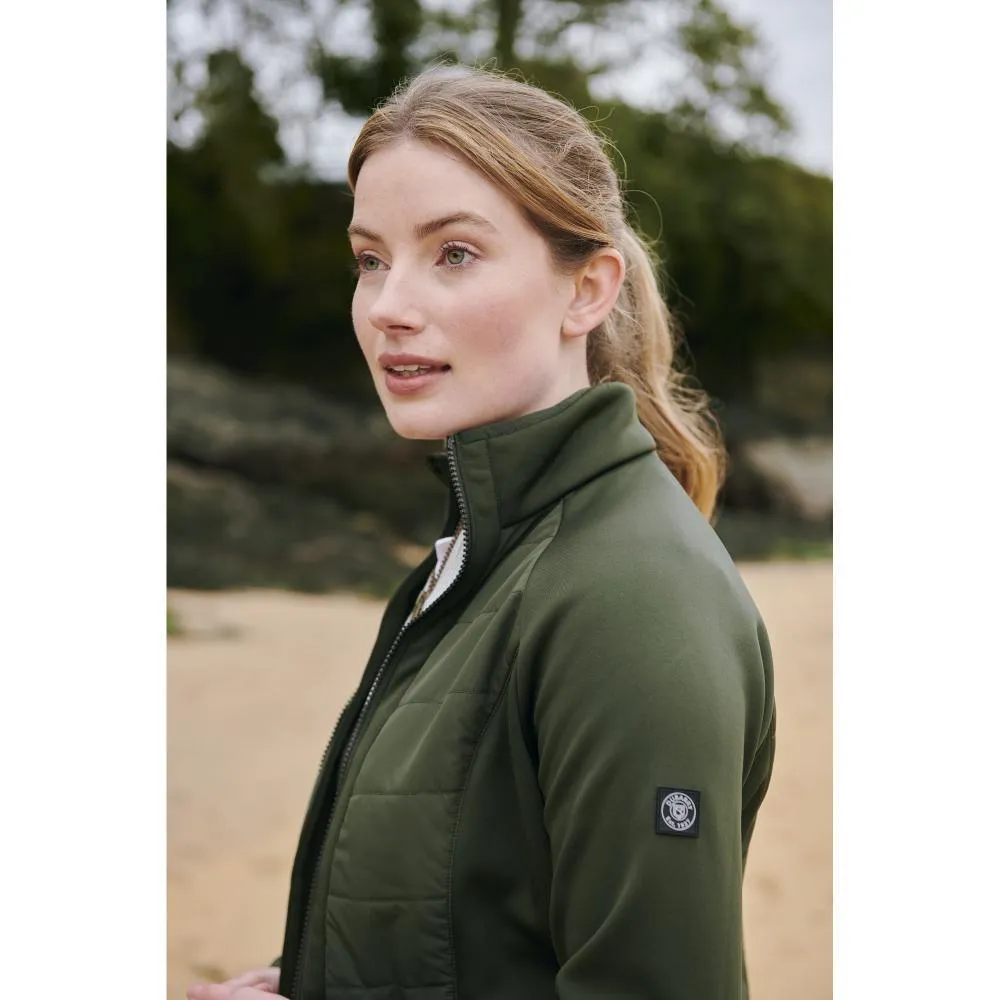 Dubarry Emerald Hybrid Ladies Primaloft Jacket - Pesto