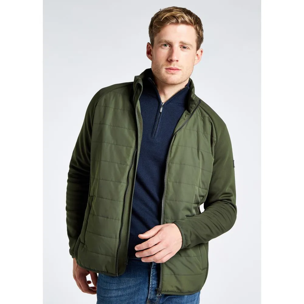 Dubarry Liffey Hybrid Mens Primaloft Jacket - Pesto