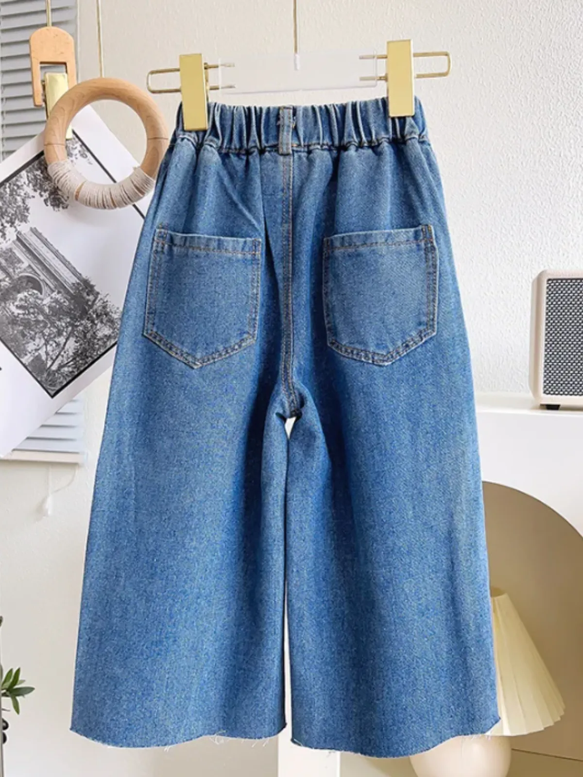 From The Heart Wide Leg Jeans