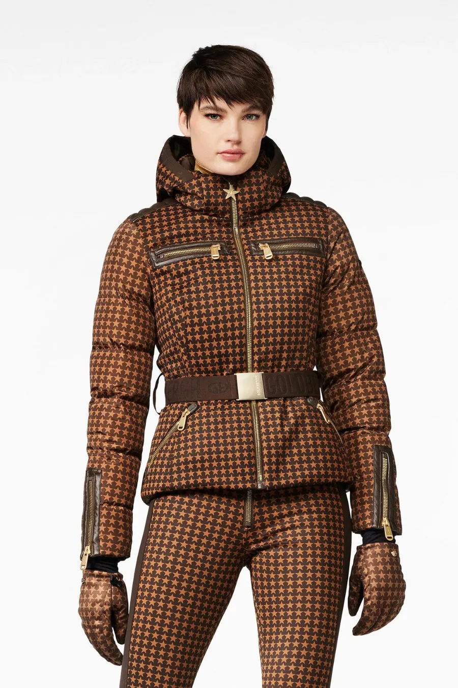 Galaxy Ski Jacket Dark Brown
