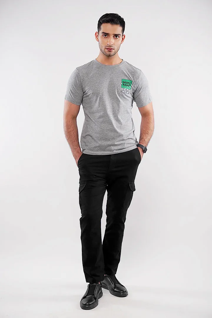 Graphic T-Shirt - Heather Grey