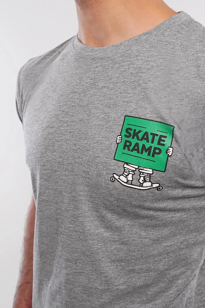 Graphic T-Shirt - Heather Grey