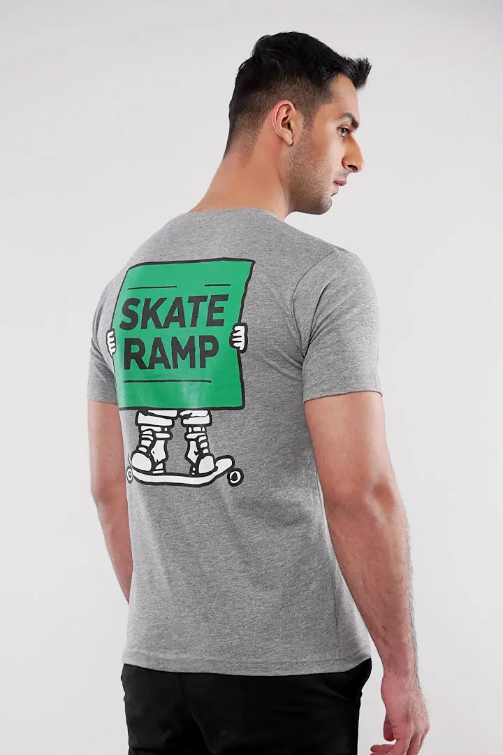 Graphic T-Shirt - Heather Grey