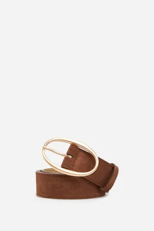 Iris Belt 35mm Chocolat