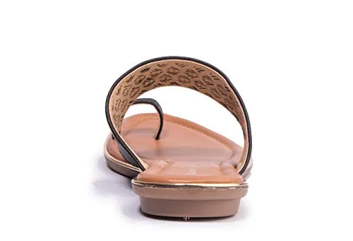 Khadim's PVC Sole Laser-Cut Flats For Women