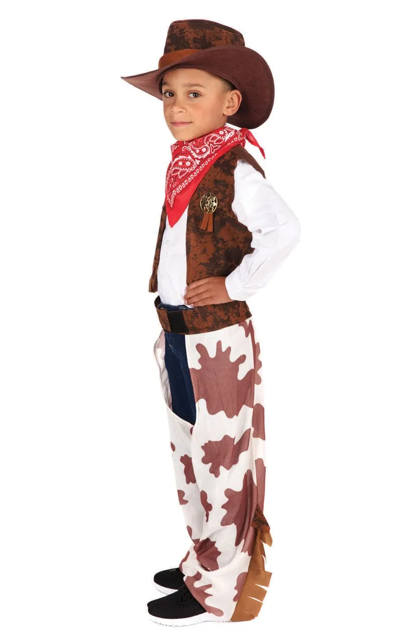 Kids Cowboy Costume with Hat