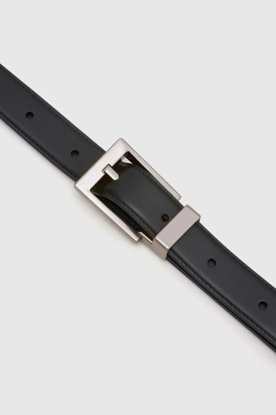 Lloyd Belt Black/ Silver