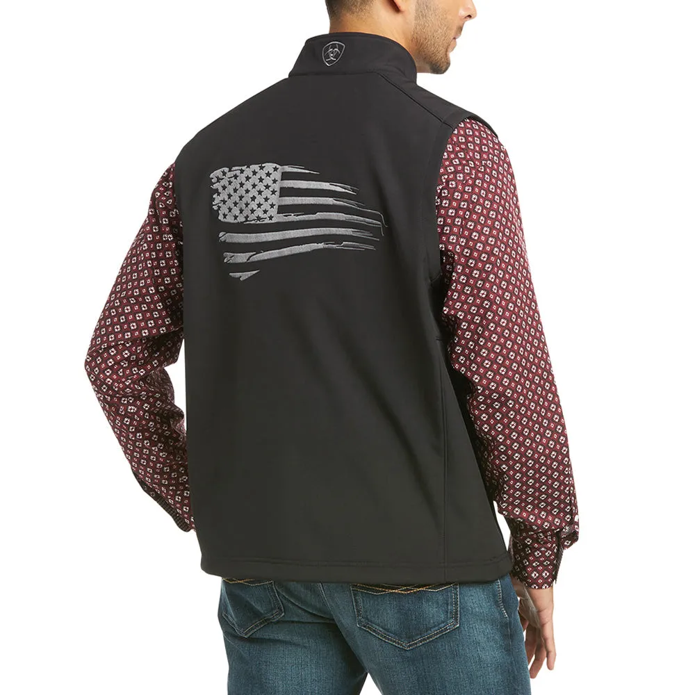 Logo 2.0 Patriot Softshell Full Zip Vest