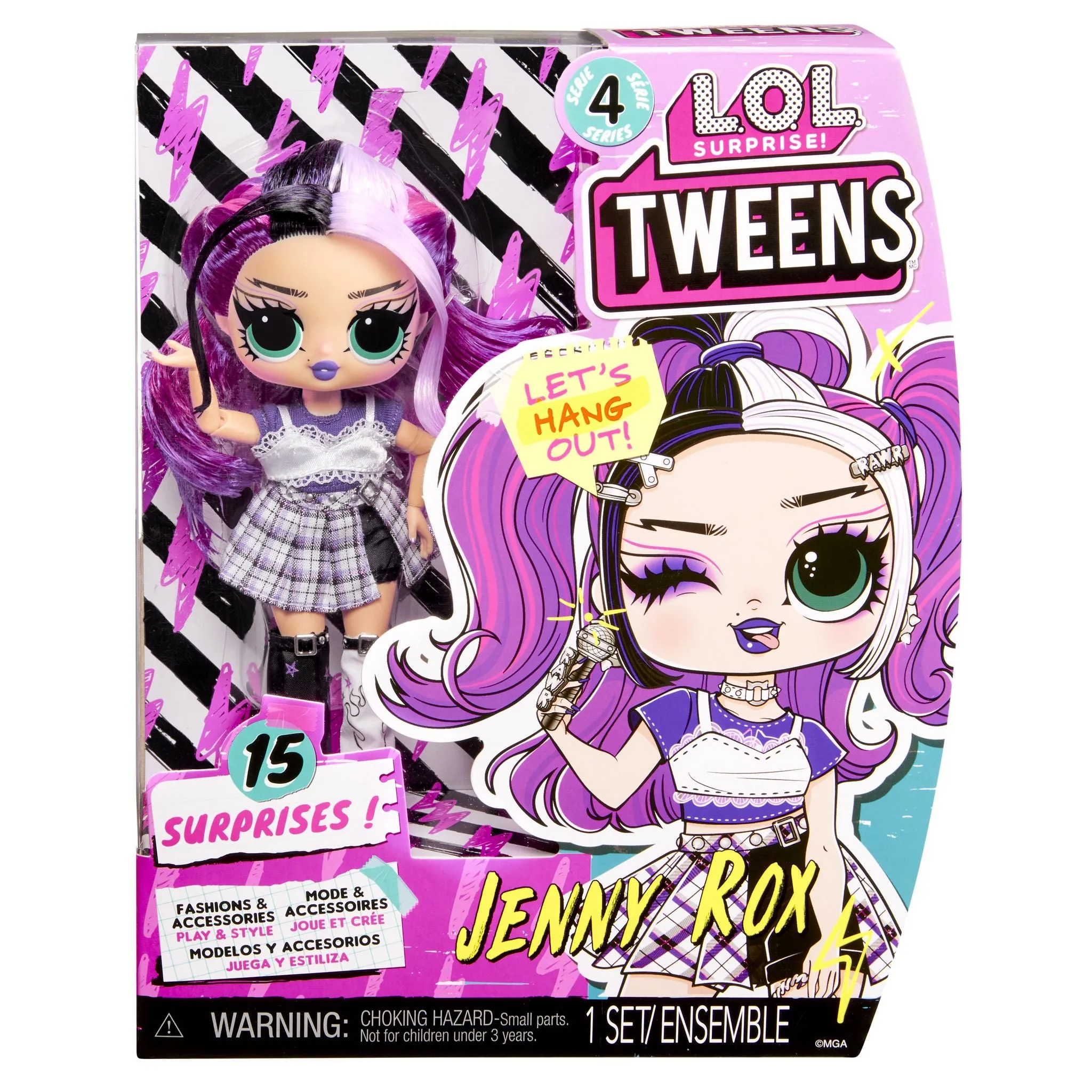 L.O.L. Surprise Tweens Fashion Doll S4 - Jenny Rox