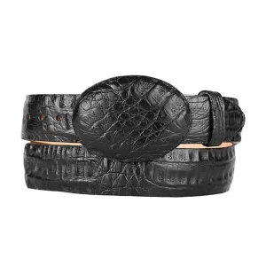 Los Altos Boots Men's Los Altos Caiman Belly Cowboy Belt