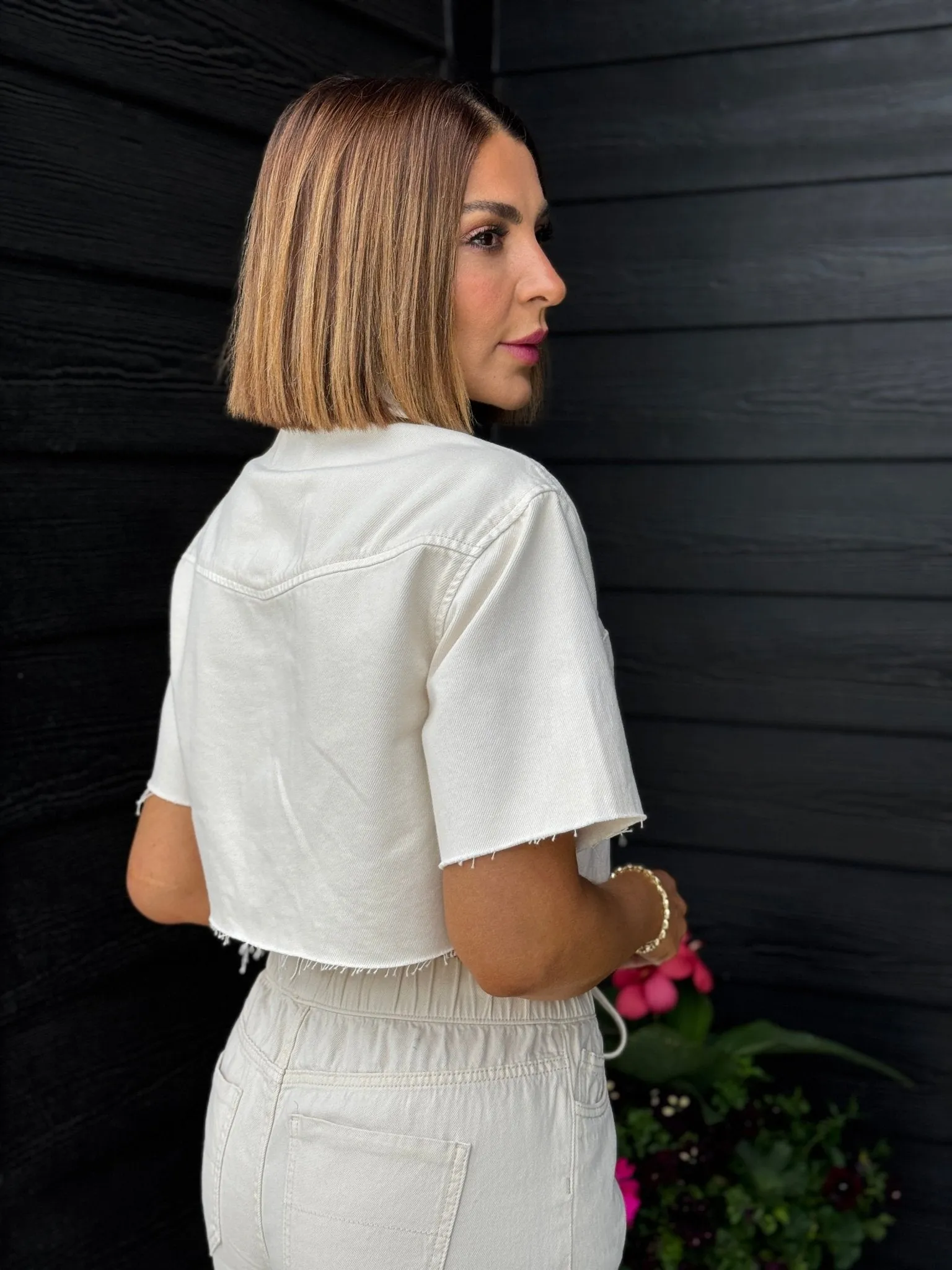 Marta Denim Shirt Jacket