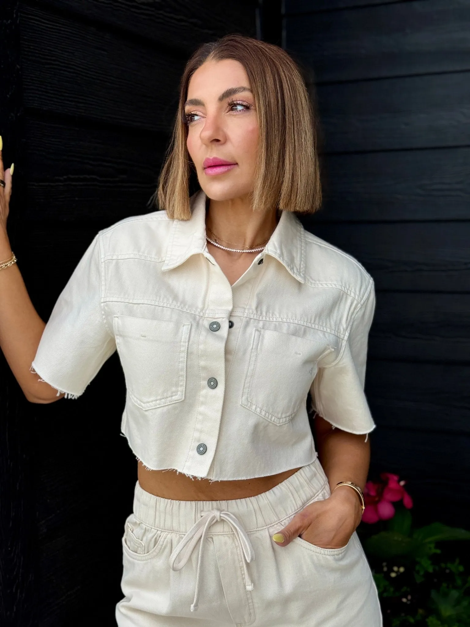Marta Denim Shirt Jacket