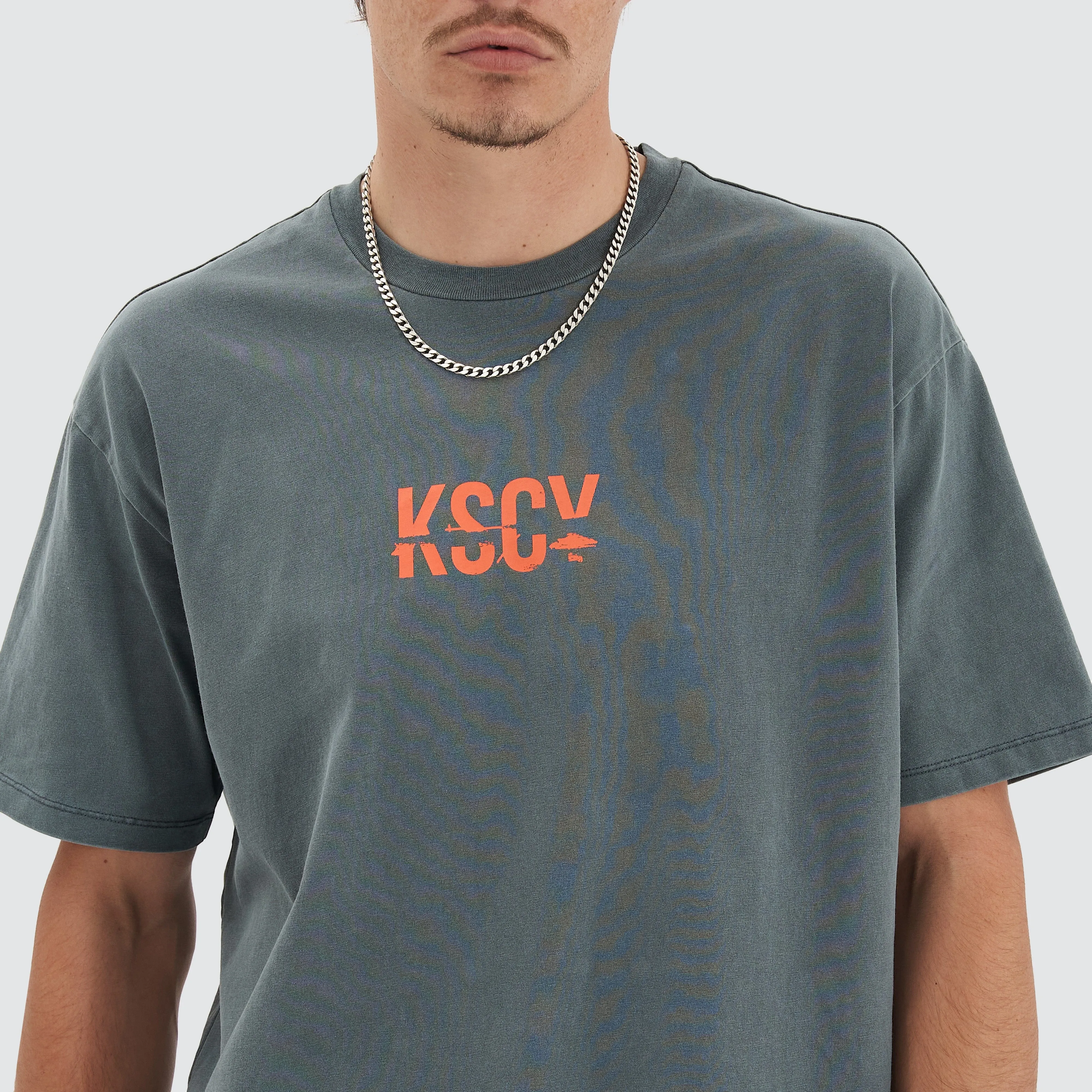 Mystic Quest Box Fit Tee Pigment Turbulence