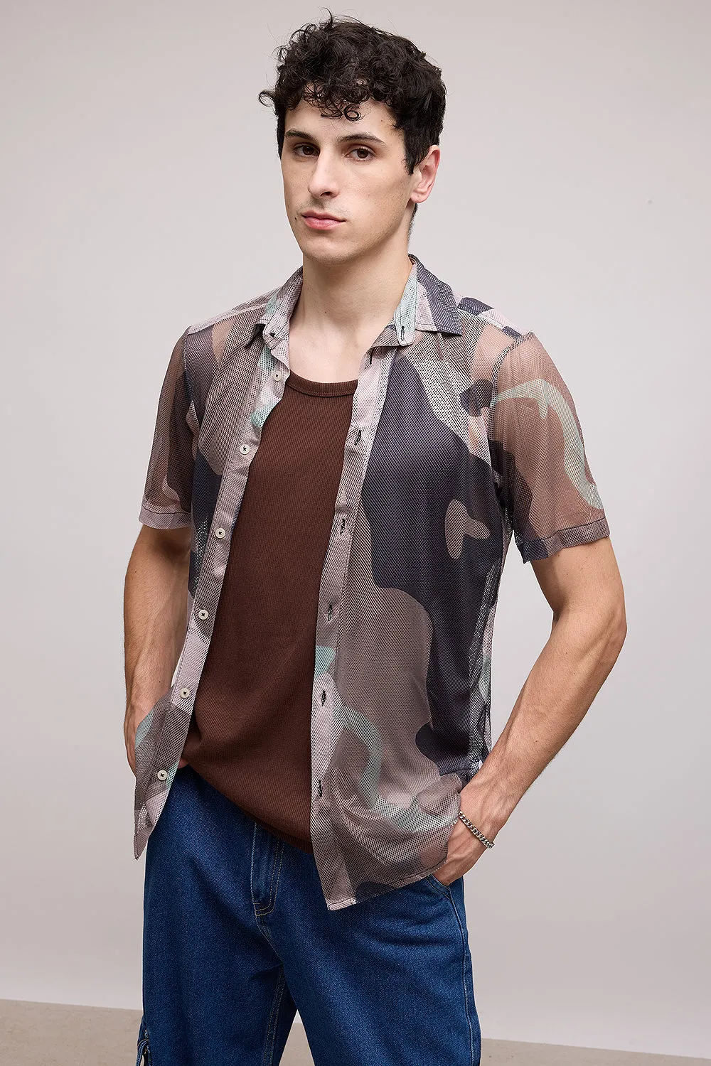 Og Camo Men's Mesh Shirt