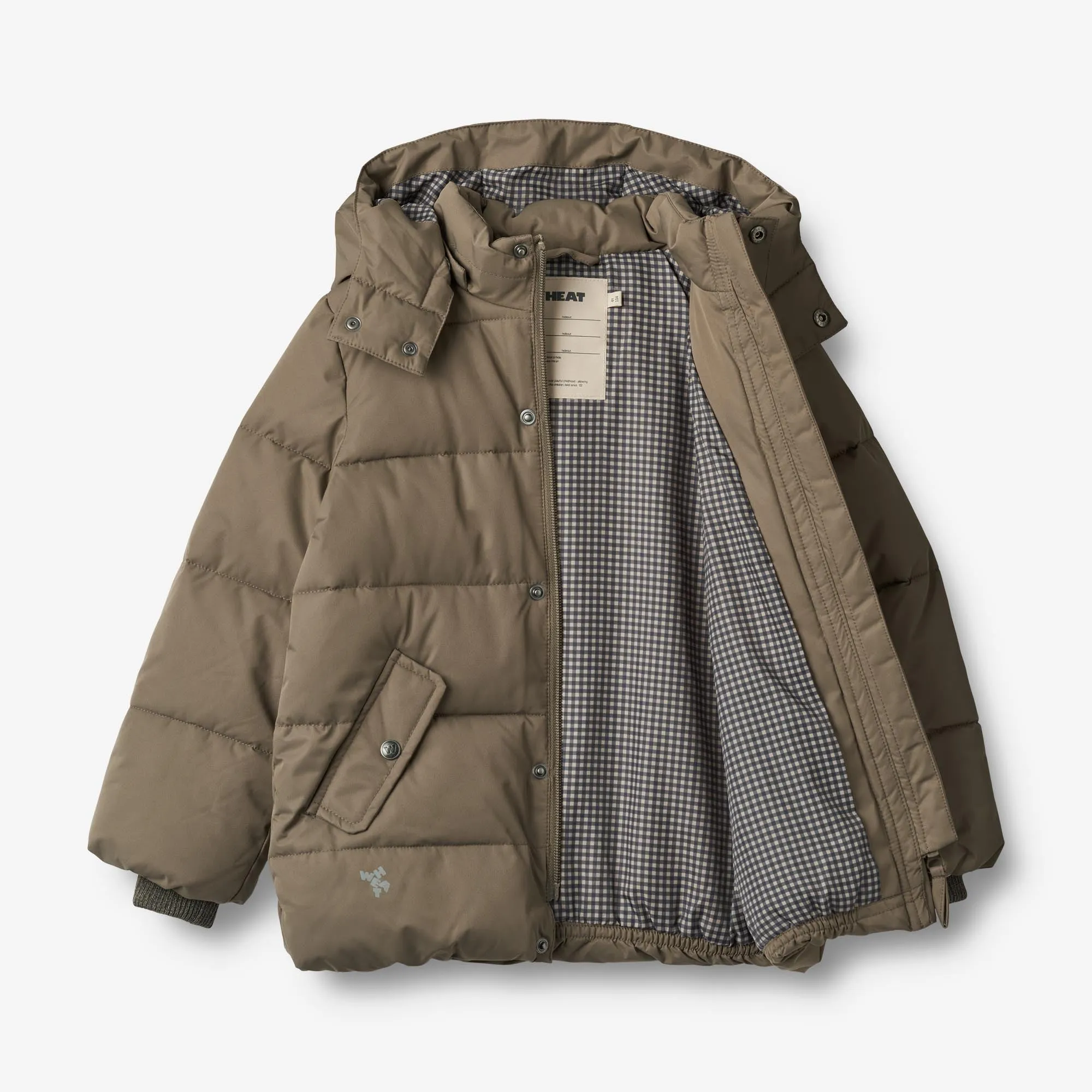 Puffer Jacket Gael - dry wood