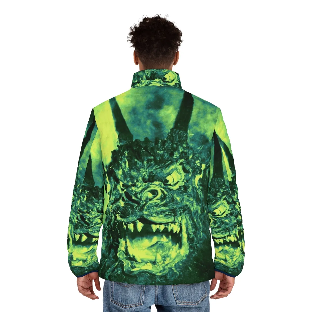 "Night of the Demon 1957 Horror Movie Puffer Jacket"
