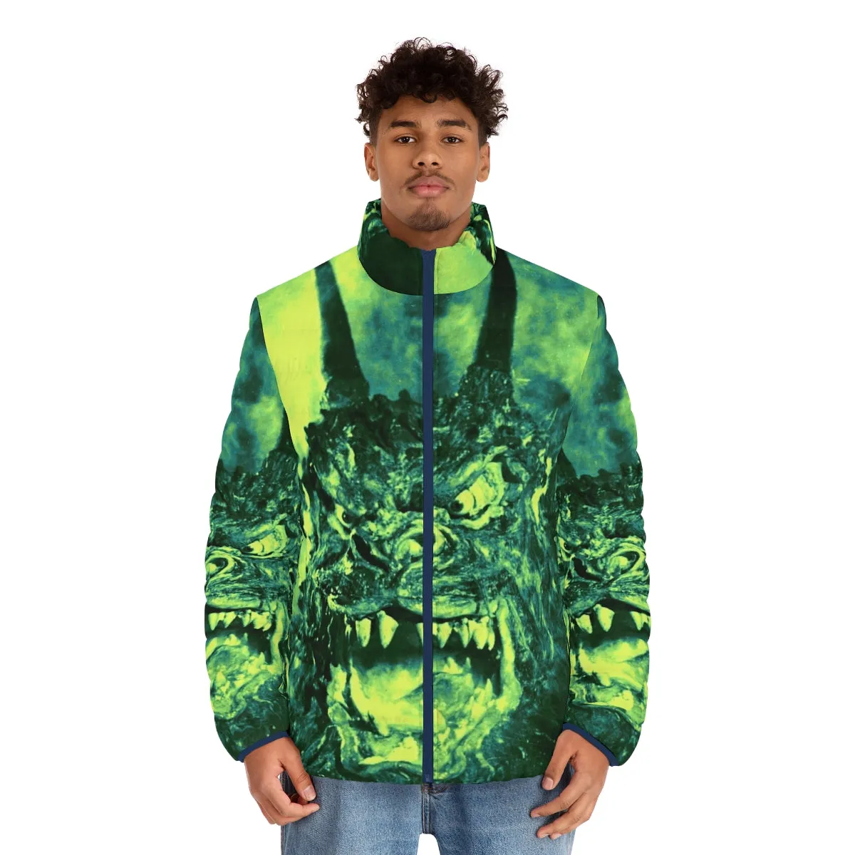 "Night of the Demon 1957 Horror Movie Puffer Jacket"