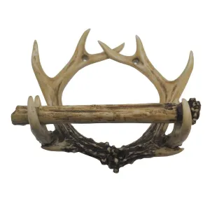 Resin Antler Toilet Paper Holder