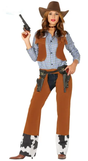 Rodeo Cowgirl Costume Ladies