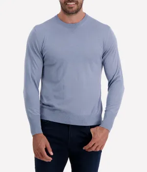 Round Neck Sweater in Denim