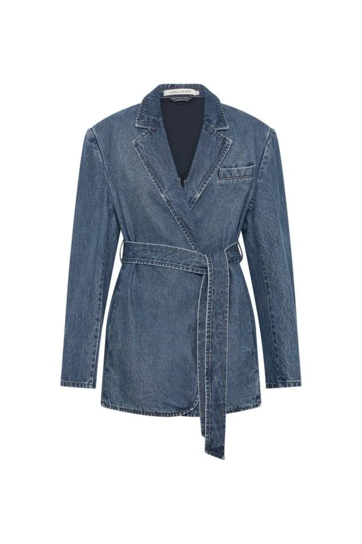 RYLAND DENIM BLAZER CLASSIC BLUE