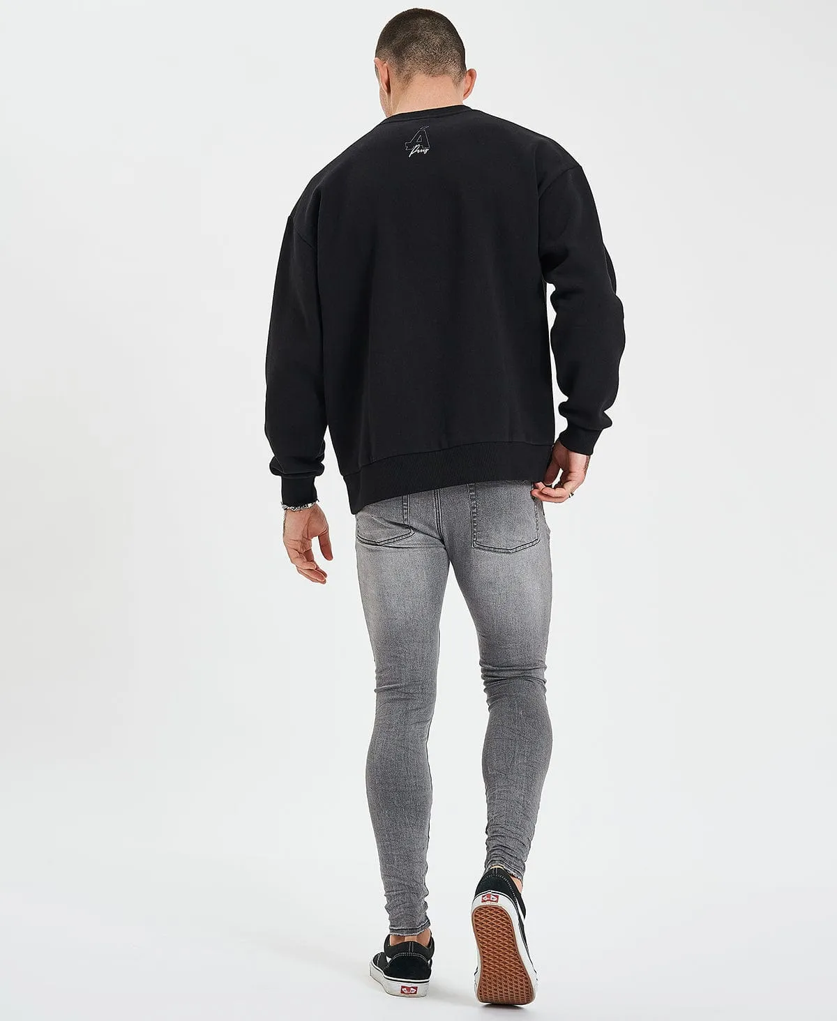 Saint Ultrastretch Jeans Destroyed Gaillon Grey