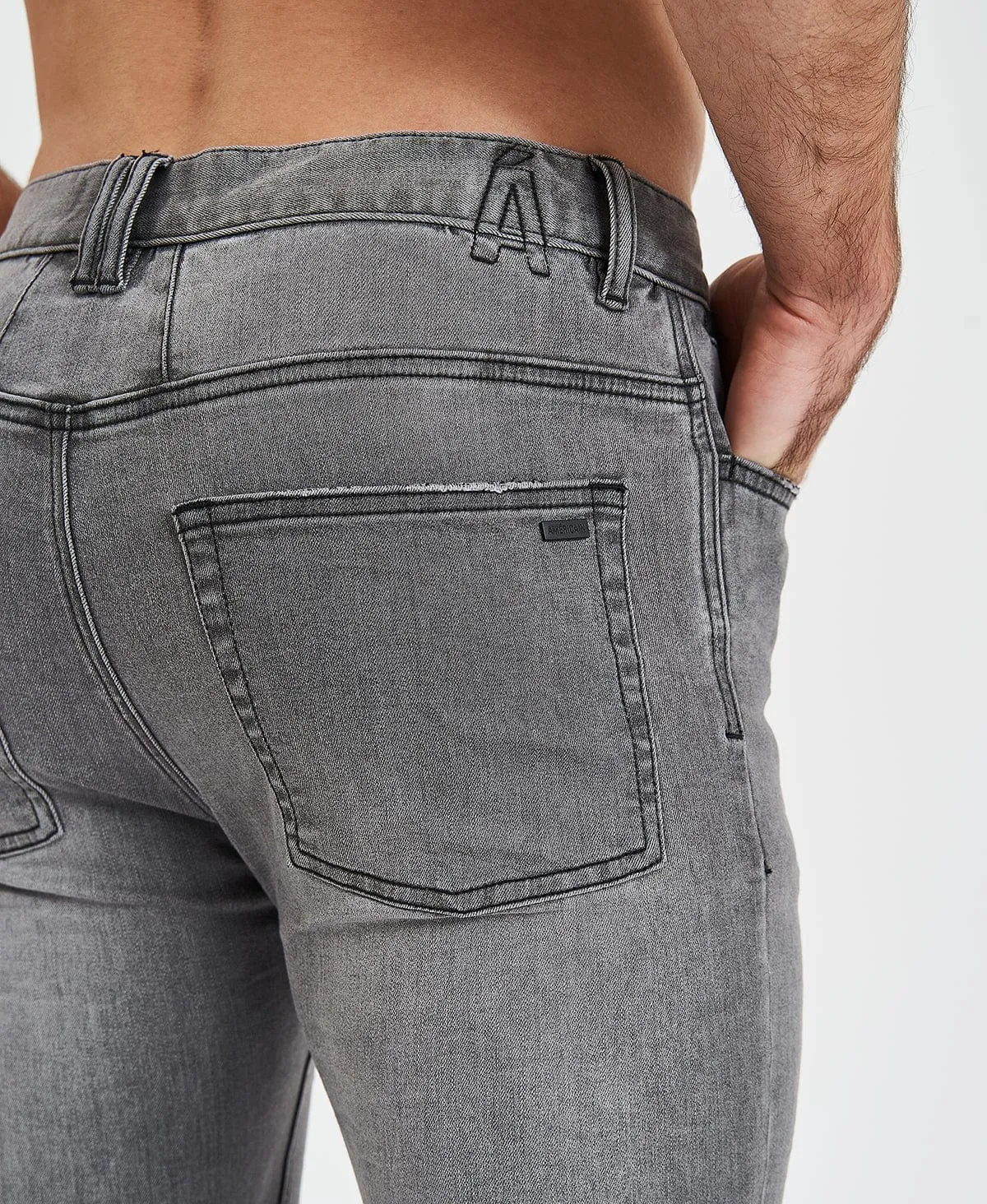 Saint Ultrastretch Jeans Destroyed Gaillon Grey