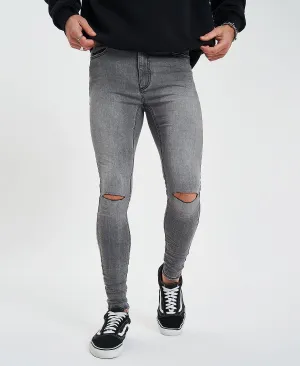 Saint Ultrastretch Jeans Destroyed Gaillon Grey