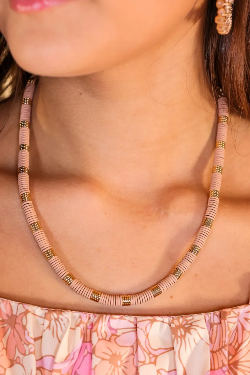 Southern Grace Women's Making Big Statements Tan Chocker Necklace