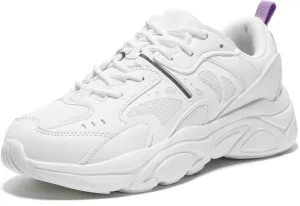 STQ Womens Chunky Sneakers Comfortable Walking Shoes with Arch Sopport