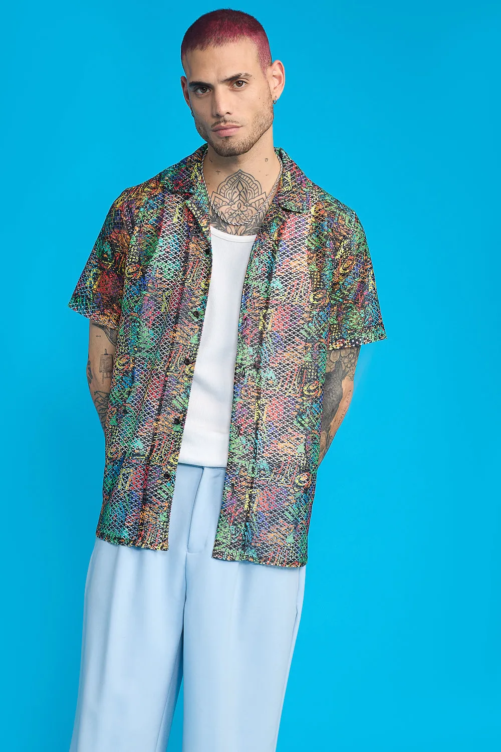 Urban Men's Mesh Shirt