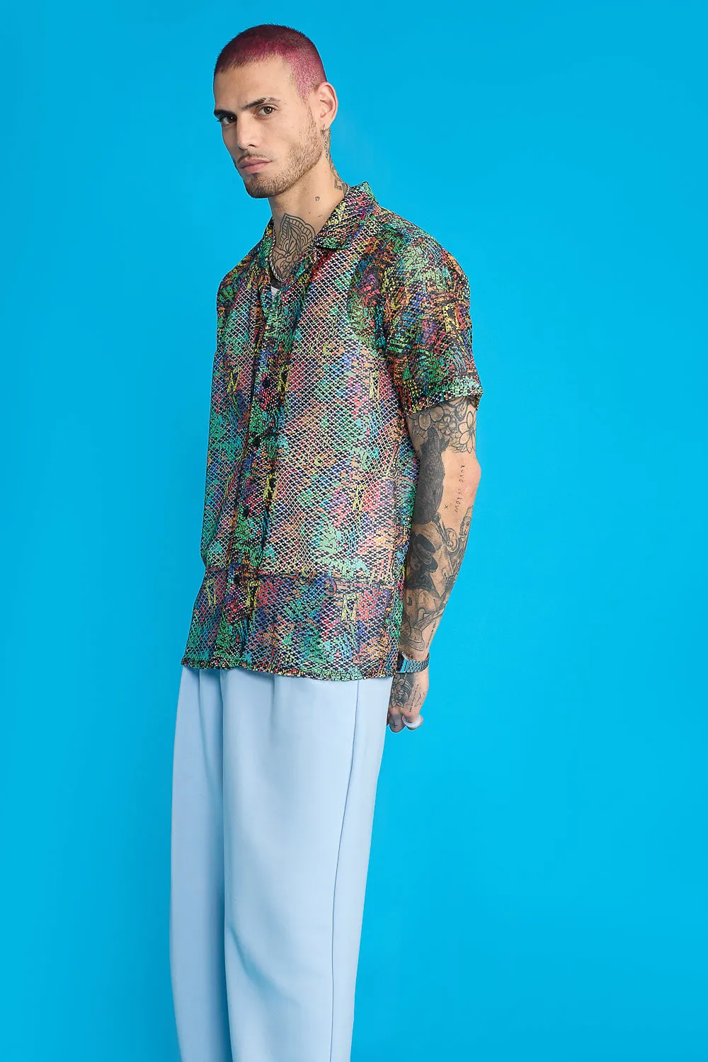 Urban Men's Mesh Shirt