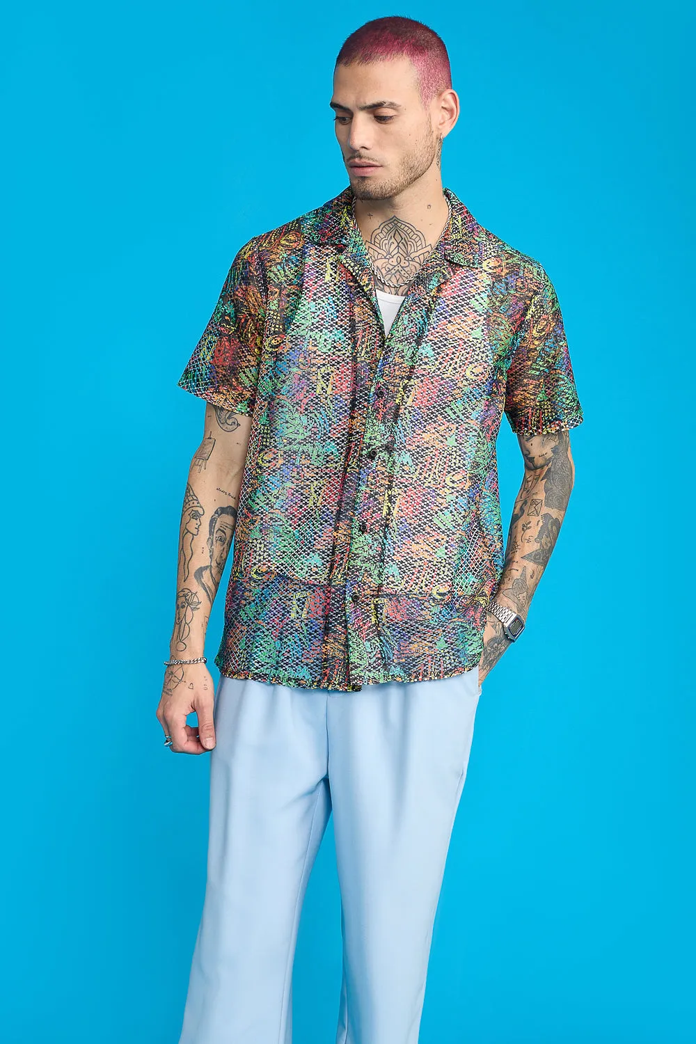 Urban Men's Mesh Shirt
