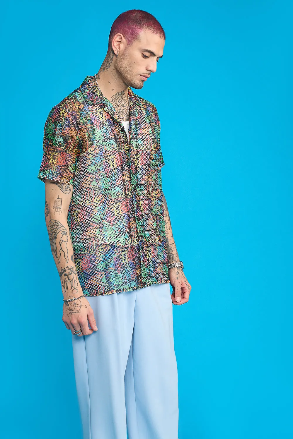 Urban Men's Mesh Shirt