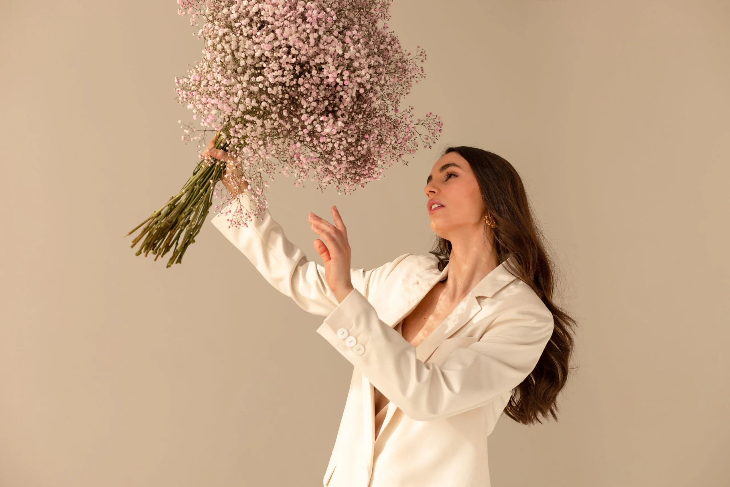 Vogue Cream Blazer