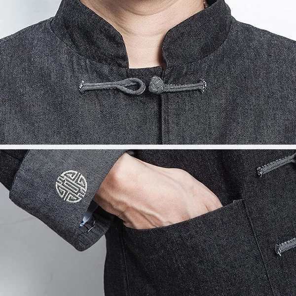 WLS Chutri Denim Jacket Black