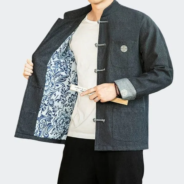 WLS Chutri Denim Jacket Black