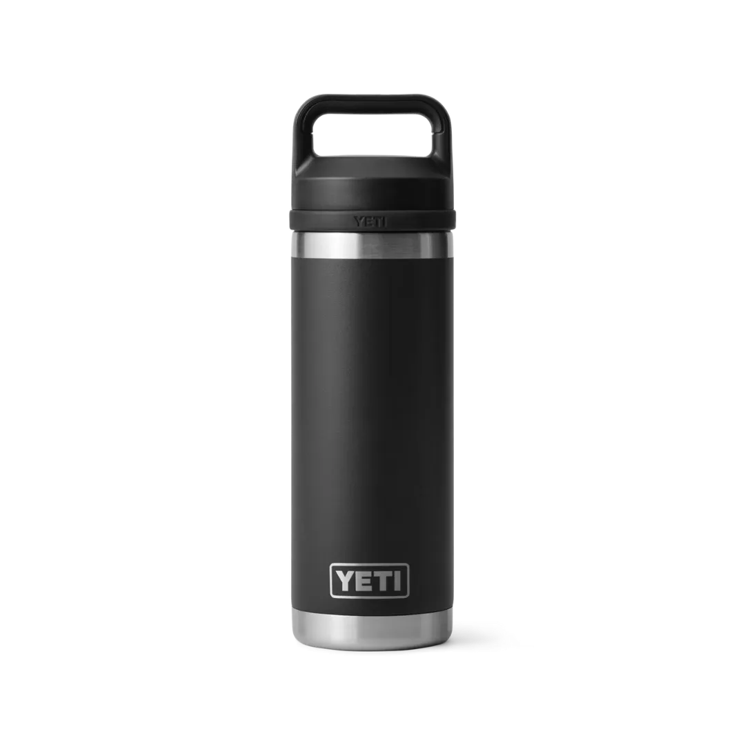 Yeti Rambler 18oz Black Water Bottle
