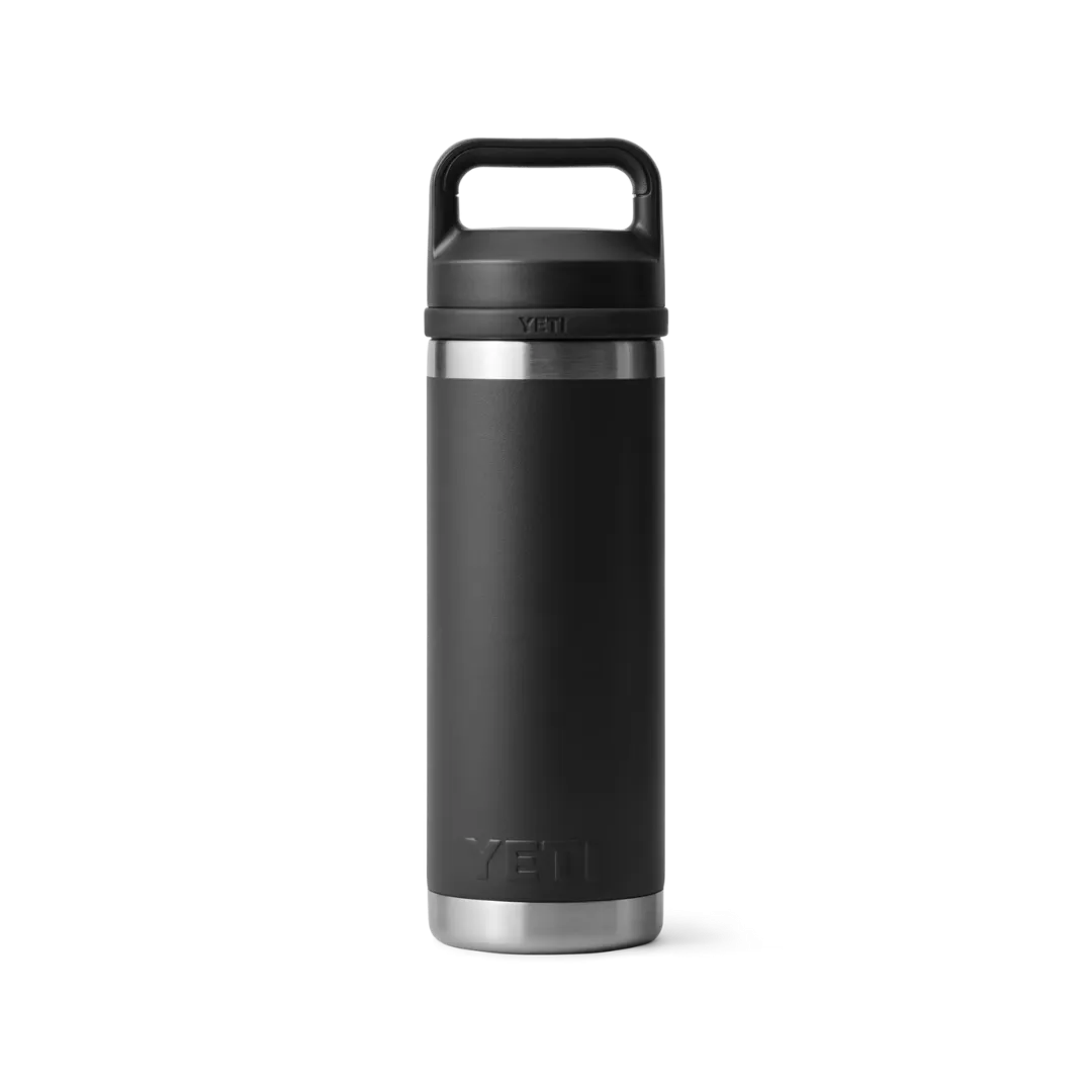 Yeti Rambler 18oz Black Water Bottle